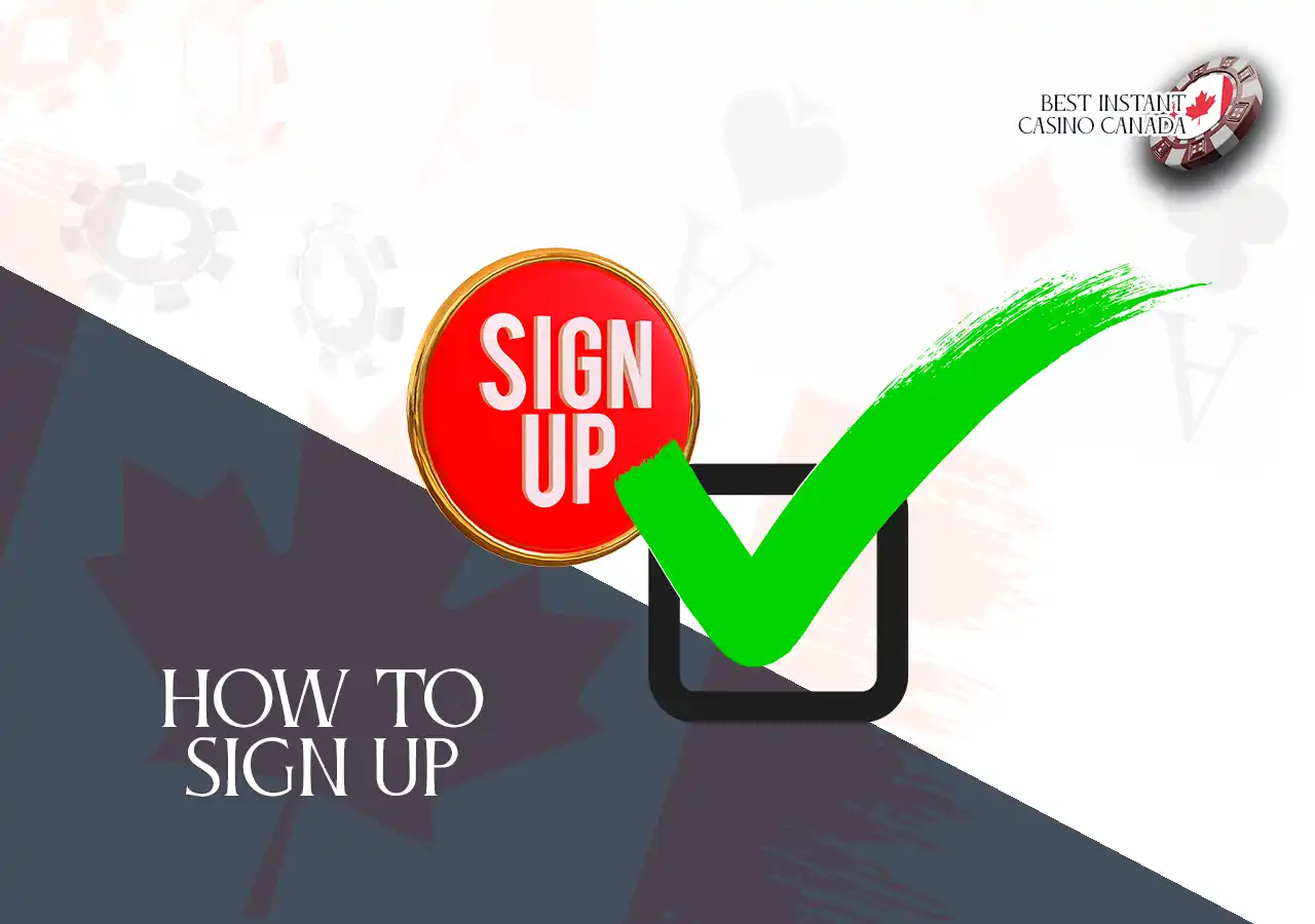 Registration screen and crypto icons